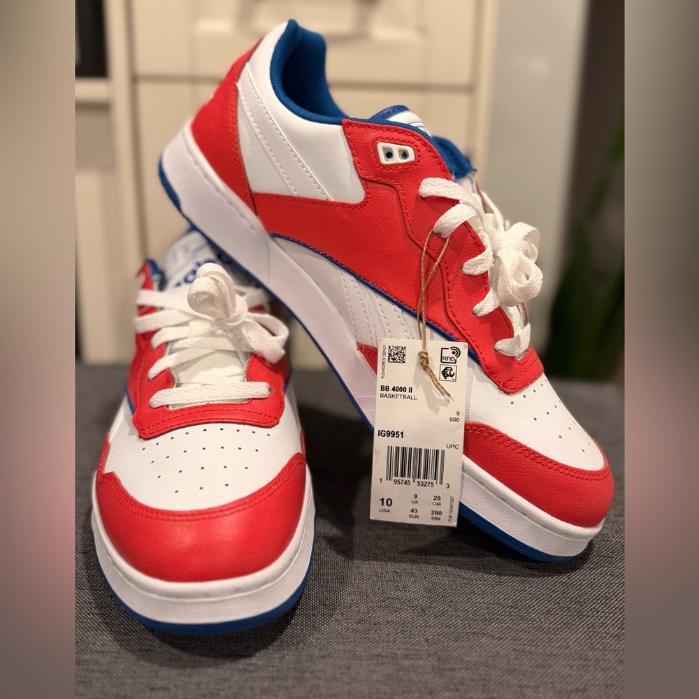 🌶️ NWT Reebok BB 4000 Men’s Basketball Shoes. Size 10